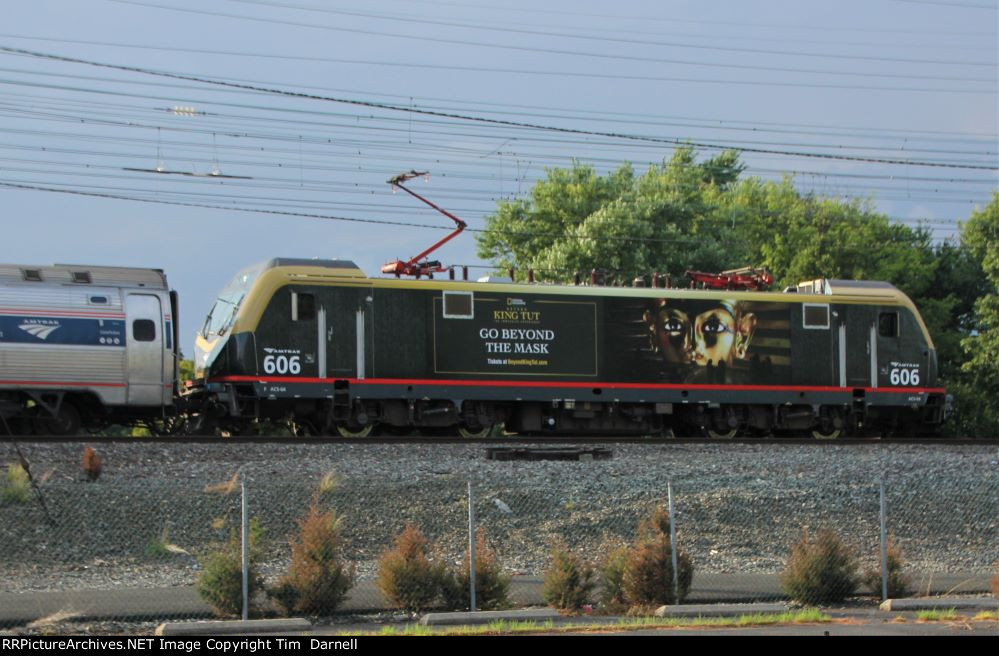 AMTK 606 King Tut wrap innagural run on #178